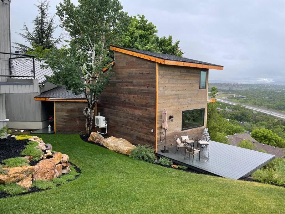 Willa Luxury Alpine Treehouse Holladay Zewnętrze zdjęcie