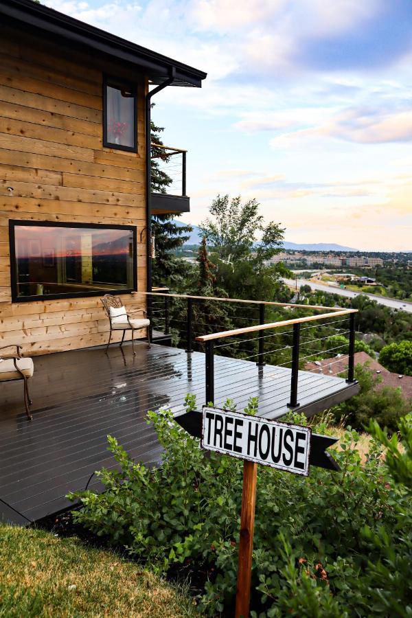 Willa Luxury Alpine Treehouse Holladay Zewnętrze zdjęcie